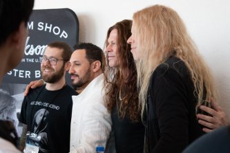 Dave Davidson (Revocation), Angel Vivaldi, Chris Broderick (In Flames, Act of Defiance), Jeff Loomis (Arch Enemy, Nevermore)